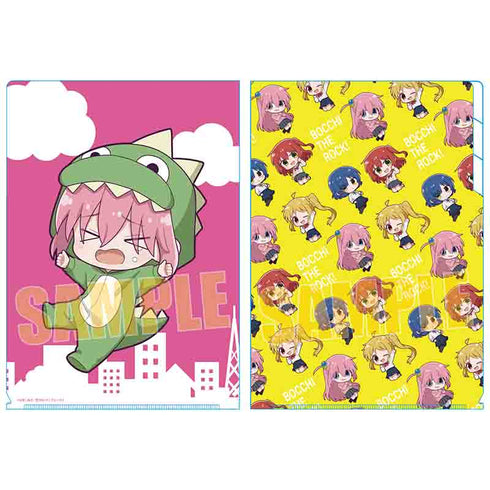 『ぼっち・ざ・ろっく!』クリアファイル3ポケット/ぷかっしゅ